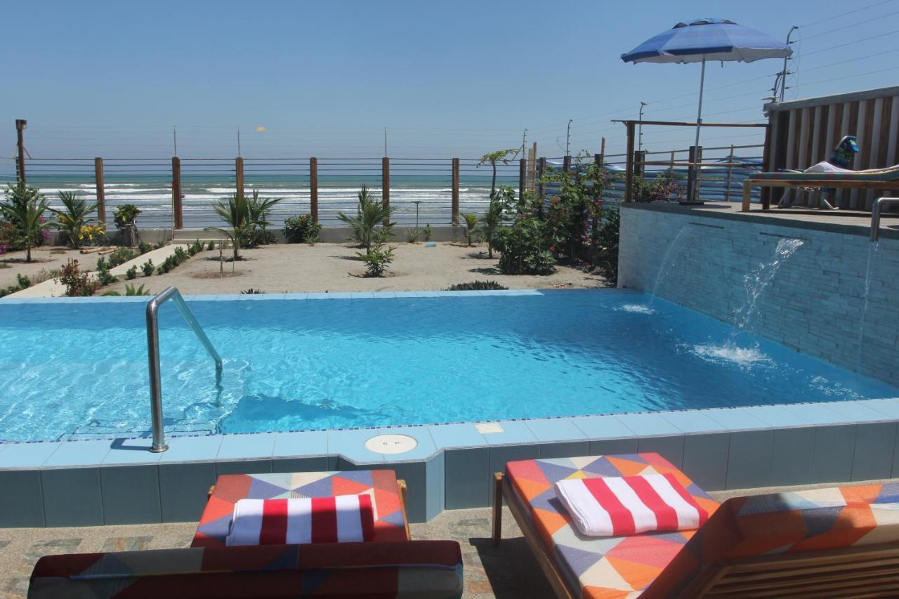 El Ocaso Oceanfront Apartment Canoa Exterior foto